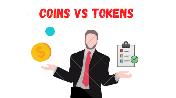 Image Search result when people looks for "Coins vs Tokens"